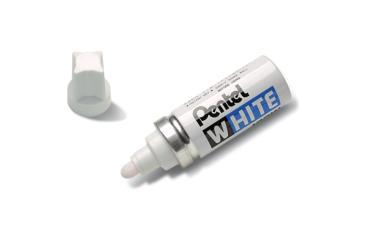 Pentel lakkmarker kerek hegyű 6,6 mm - fehér